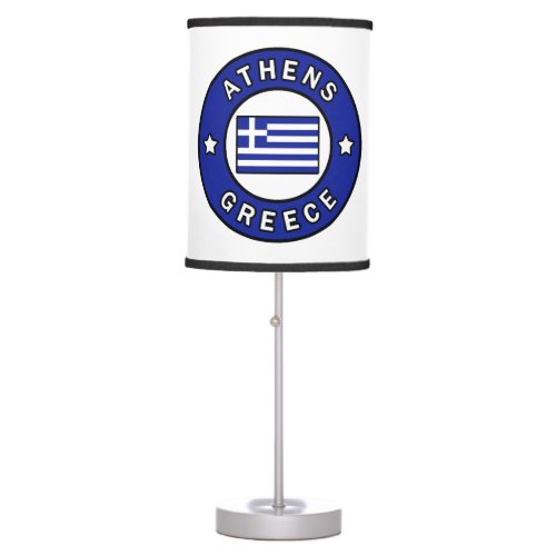 Athens Greece Table Lamp
