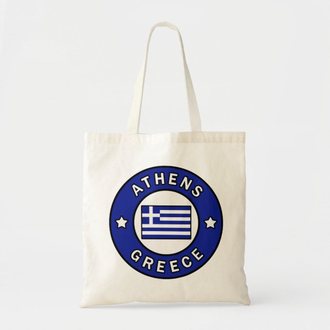Athens Greece Tote Bag (Front)
