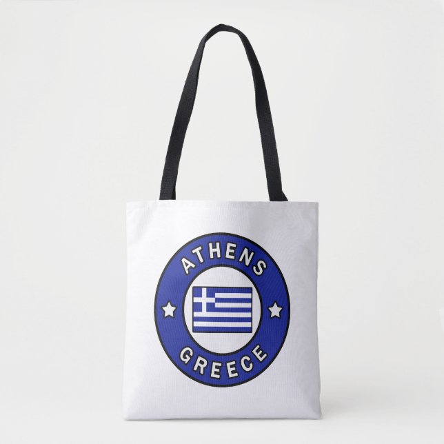 Athens Greece Tote Bag (Front)