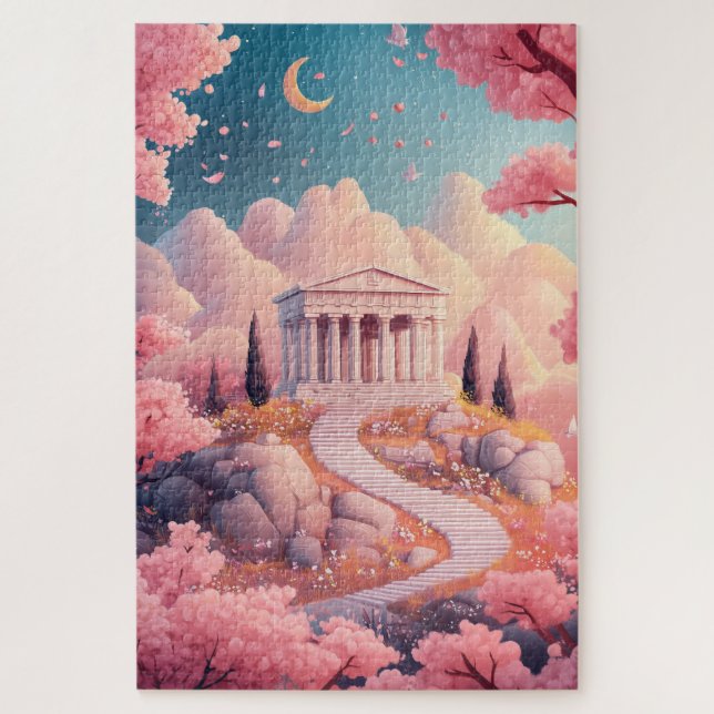 Athens Greece Travel Jigsaw Puzzle (Vertical)