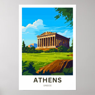Athens Greece Travel Print