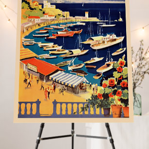 Athens, Greece Vintage Travel Poster