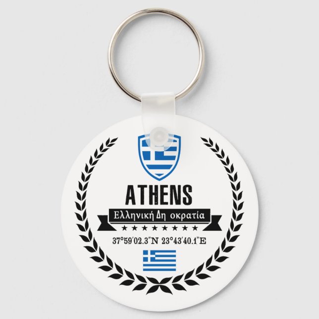 Athens Keychain (Front)