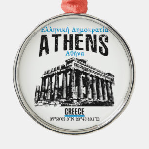 Athens Metal Ornament