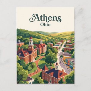 Athens, Ohio Postcard