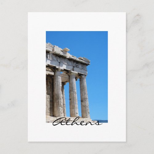 Athens Parthenon Postcard