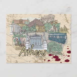 Athens Postcard