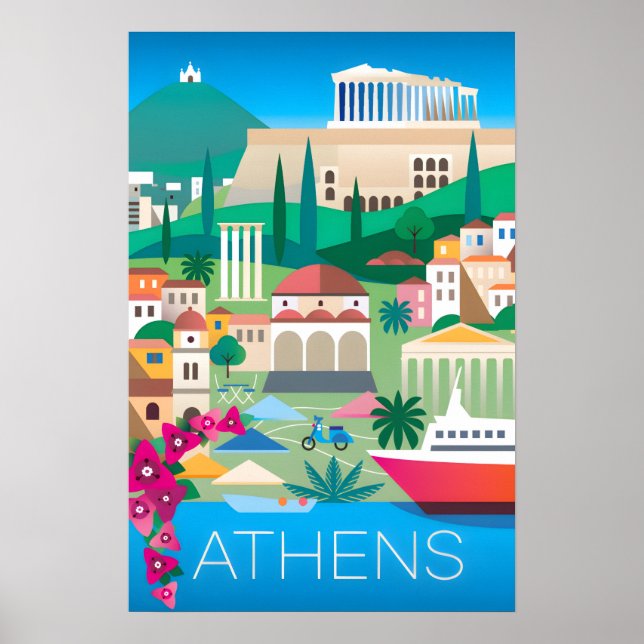 Athens Print (Front)