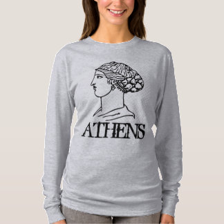ATHENS, travel shirts, add text T-Shirt