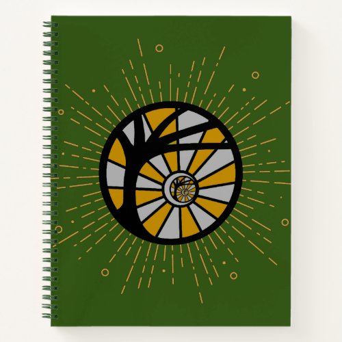 Atheopagan Hardcover Spiral Notebook