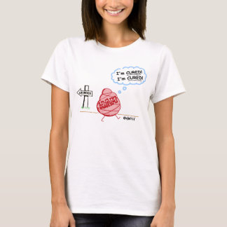 Athiest Agnostic Anti Faith Healing Funny T-Shirt