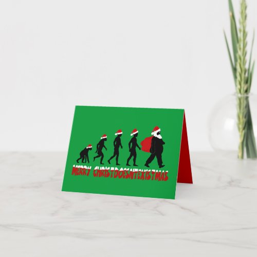 Athiest Christmas Holiday Card