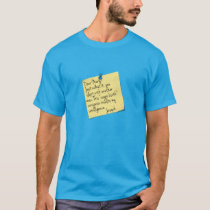 Athiest Joseph and Mary joke T-Shirt