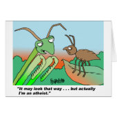 Athiest praying mantis (Front Horizontal)