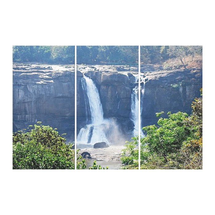 Athirappilly Falls Gallery Wrap Canvas