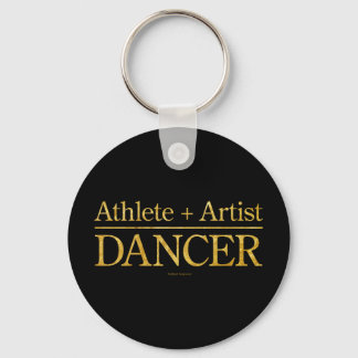 Athlete + Artist = Dancer Keychain