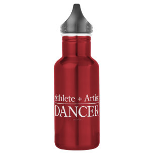 Athlete + Artist = Dancer Stainless Steel Water Bottle