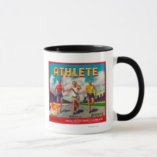 Athlete Brand Citrus Crate Label Mug