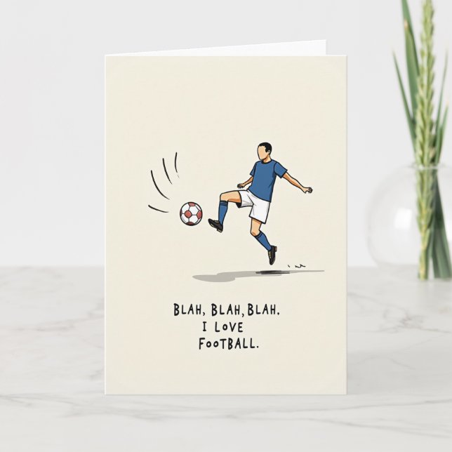 Athlete Fathers Day Card (Front)
