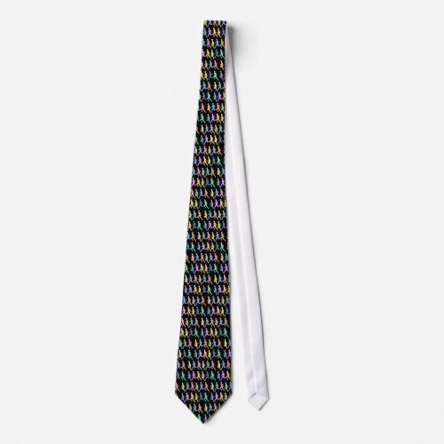 Athlete runners neck tie