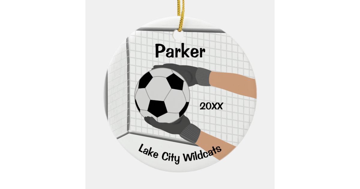Athlete Soccer Goalie Ornament Zazzle