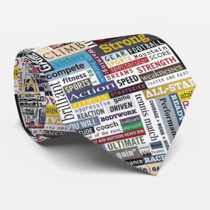 Athlete Sports Fan Tie