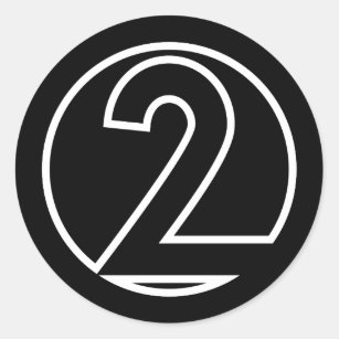 Number 42 Baseball Classic Round Sticker | Zazzle