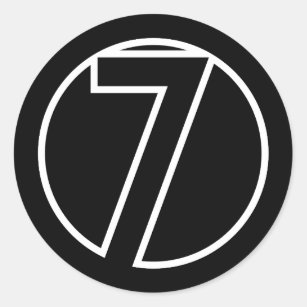 Number 42 Baseball Classic Round Sticker | Zazzle