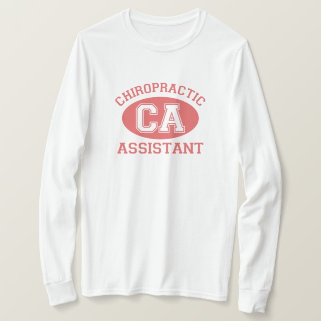 Athletic Chiro Assistant T-Shirt (Design Front)