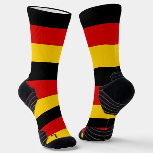Athletic Crew Sock with flag of Germany