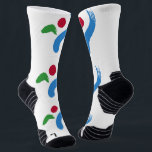 Athletic Crew Sock with flag of Seoul, South Korea<br><div class="desc">Add a bold touch of South Korean energy to your sportswear with our exclusive athletic crew socks featuring the flag of Seoul, South Korea! Crafted with meticulous attention to detail, these socks are more than just performance gear—they’re a dynamic tribute to the cultural identity and modern design of Seoul. Featuring...</div>