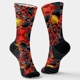 Athletic Crew Sock with Germany Colors