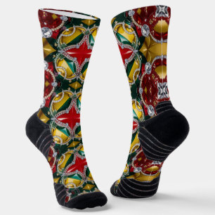 Athletic Crew Sock with Los Angeles Colors