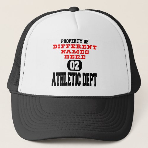 Athletic Department Main Trucker Hat