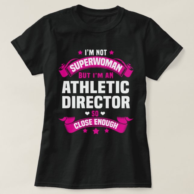 Athletic Director T-Shirt (Design Front)