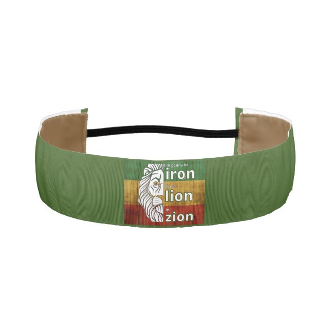 athletic headband "IRON LION" (Front)