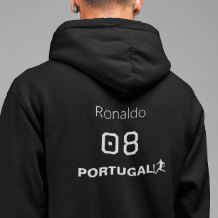 Athletic Jersey Style Custom Name Number Hoodie