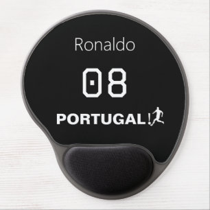 Athletic Legend Custom Name Number Soccer Gel Mouse Pad