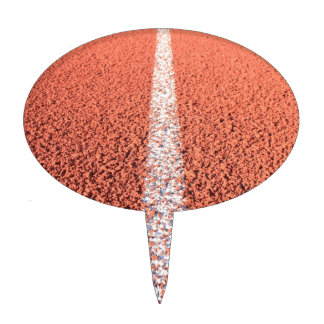 Athletic Track - Running Track Cake Topper