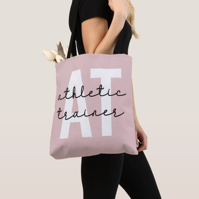 Athletic Trainer AT athletic training Tote Bag (Close Up)
