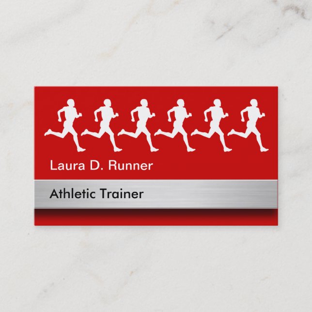 Athletic Trainer Business Cards (Front)