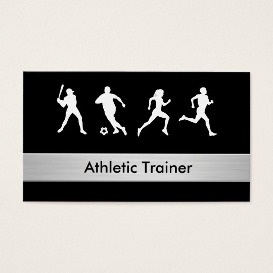 Athletic Trainer Business Cards