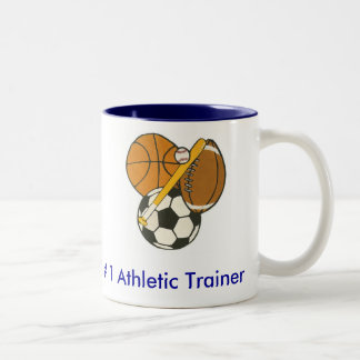 Athletic Trainer - Customized Two-Tone Coffee Mug