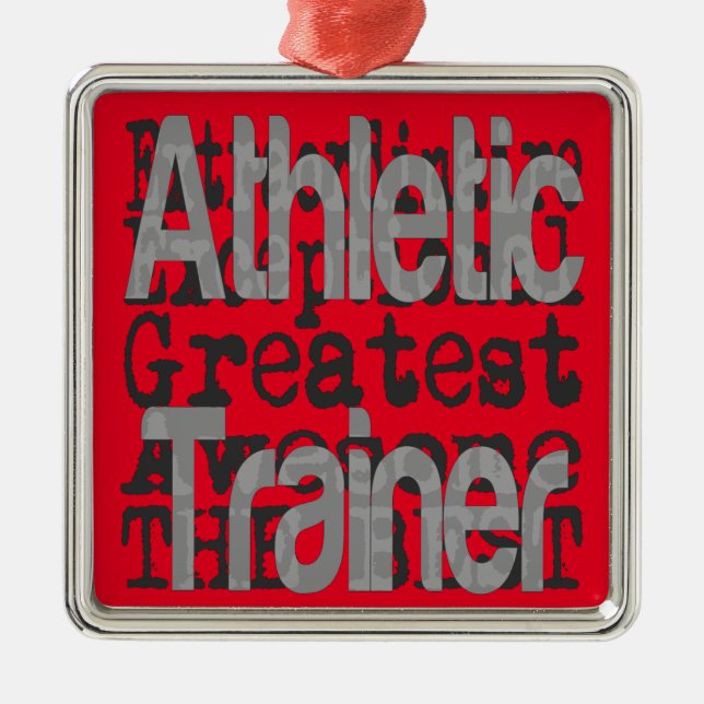 Athletic Trainer Extraordinaire Metal Ornament (Front)