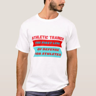 Athletic trainer, Funny fitness trainer gym  T-Shirt