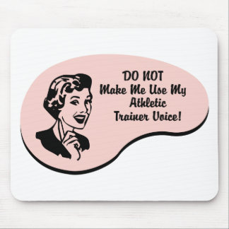 Athletic Trainer Voice Mouse Pad