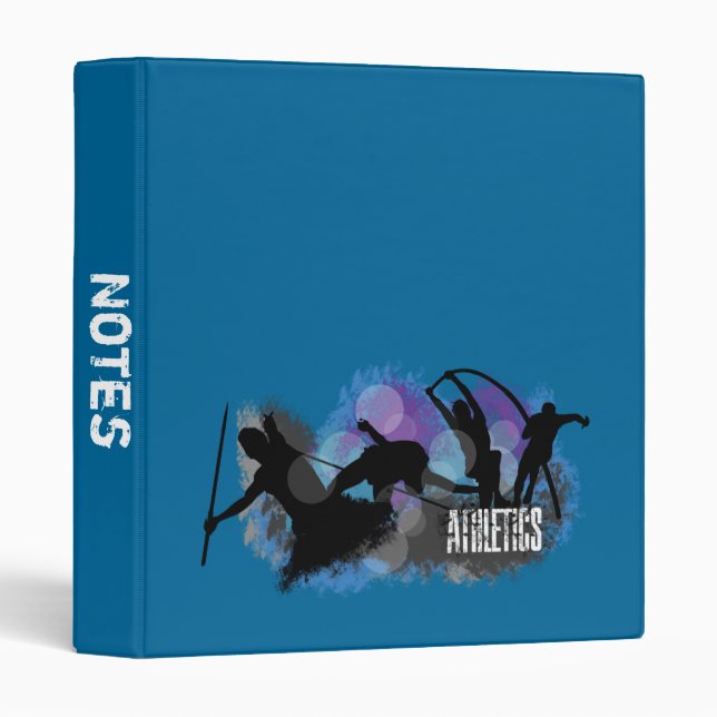 Athletics Binder Template (Front/Spine)