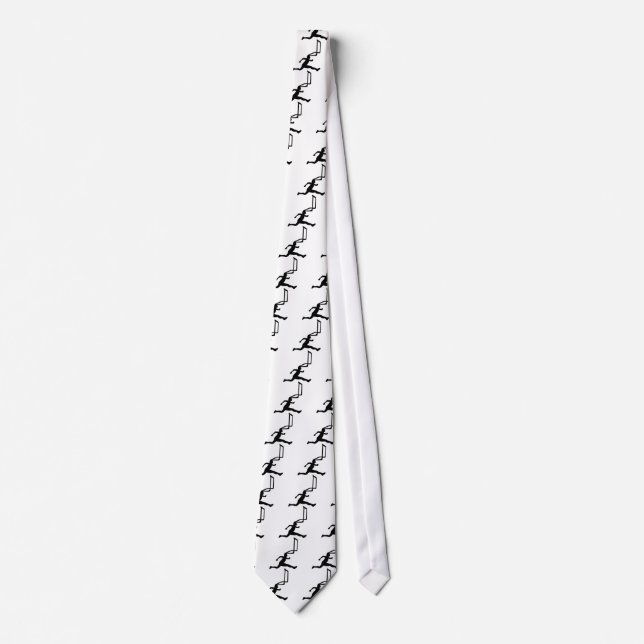 Athletics - Hurdles Neck Tie (Front)