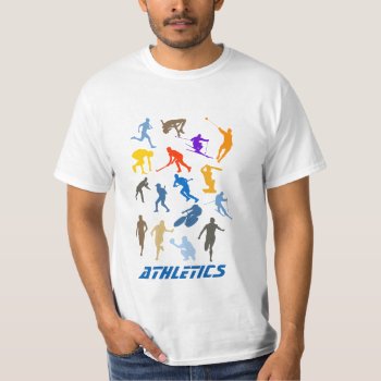 Athletics T-shirt by jetglo at Zazzle