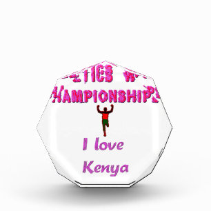 Athletics World Championships Kenya Runner: I Love Award
